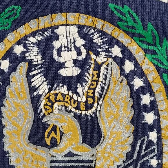 Vintage Georgetown University Crop Sweatshirt Women XL 23x18 - Picture 8 of 12